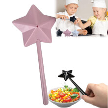 Roze Pentagram Zout- en Peperstrooier (1 stuk)