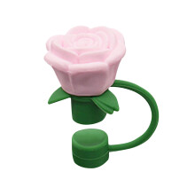 Valentinstag Rosen-Strohhalmüberzüge für Stanley Cup 10 mm
