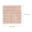 Effen kaki kussensloop 43x43 cm Spandex 2