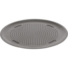 Ronde pizzapan met antiaanbaklaag van koolstofstaal, 30 cm