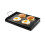 Carbon Steel Griddle 24x16 Inch Flat Rectangular Plate with 5