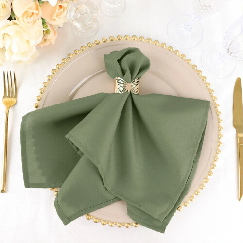 BalsaCircle Polyester Napkins20" Square5Pack 1