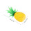 FRCOLOR ananas artificiel décoratif 4 pièces 8