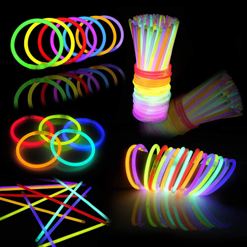 Ayieyill Glow Sticks 8 ιντσών, συσκευασία των 100 τεμαχίων 2