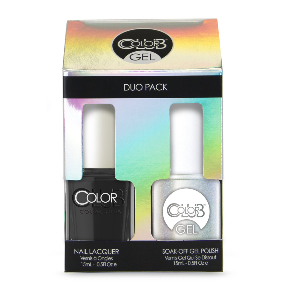 Color Club Muse-Ical Gel + Lacquer Duo Includes 1 Each Of 05Gel968 And 05A968, 0.5 Fluid_ounces