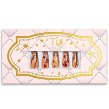 Colección de Uñas Postizas Tip Beauty | 28 Uñas Falsas y Pegamento Especializado