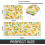 Lemon Kitchen Mat Set – 2 Non-Slip Rugs 4