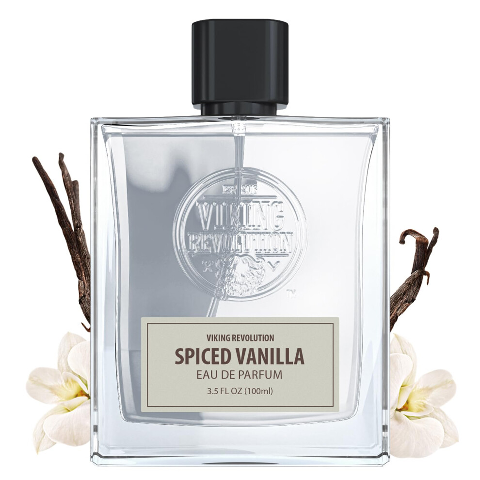 Viking Revolution Cream Spiced Vanilla Cologne For Men - Eau De Parfum - Sweet And Spiced Perfume With Gourmand Notes Of Musk, Tonka Bean, Vanilla,