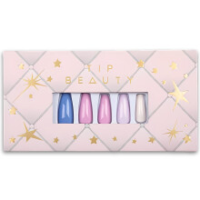 Tip Beauty Coffin Collection | 28 Unghie Finte & Colla Specializzata | Kit Professionale di Unghie Finte