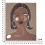 Dipinto su tela volto multicolore cm 80x2,8x100 6