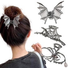 Halloween 3PCS Spinnen Net Bat Haar Klemmen Haar Styling Accessoires voor Vrouwen Meisjes