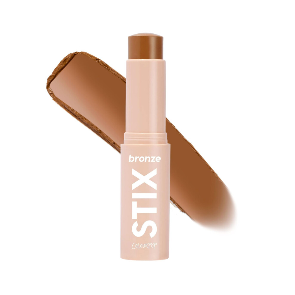 Colourpop Cream Bronzer Stick - Blendable Cream Contour & Glowy Summer Makeup With A Natural, Matte Finish - Buildable Formula For Shimmer-Free, Sun-K