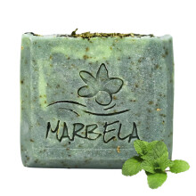Marbela Cosmetics Fresh Forest Handgemaakte Zeep - Vegan, Palmolievrij, Natuurlijke Zeep - Zachte Zeep voor Gezicht & Lichaam