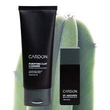 CARDON Dagelijkse Huidverzorgingsset voor Mannen | Gezichtsbevochtiger met SPF 30 & Klei Gezichtsreiniger | Beste Cadeau voor Mannen