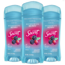 Secret Fresh Antiperspirant Deodorant voor Vrouwen, 72u Ademend Zweet & Geur Bescherming