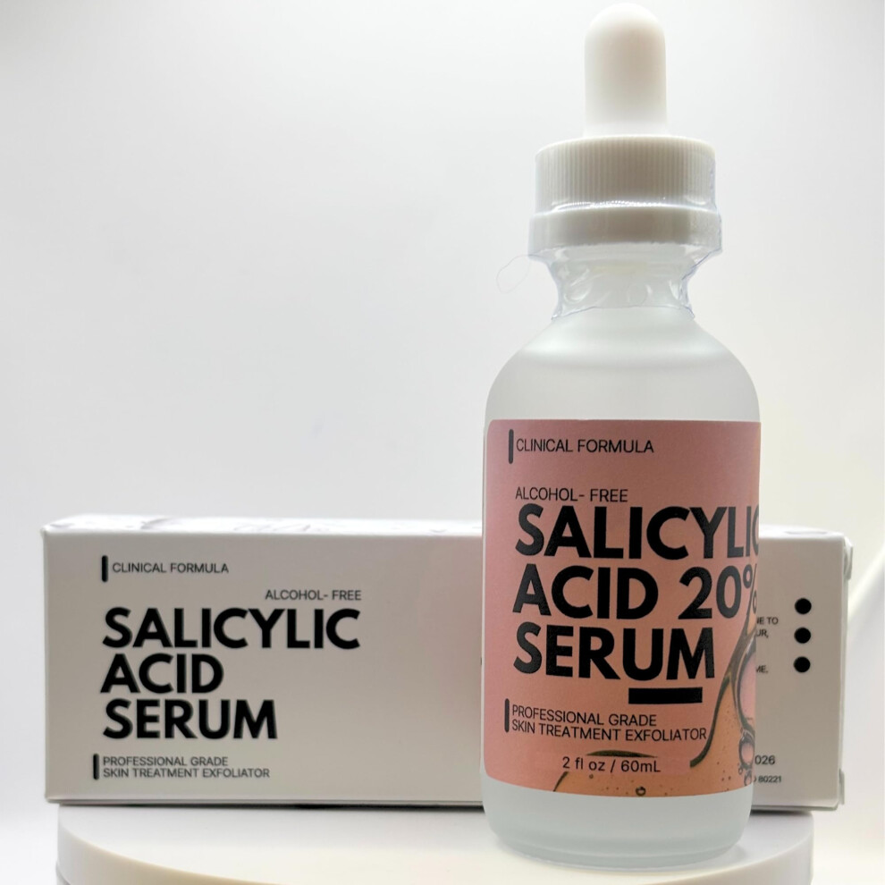Ketostat 20% Salicylic Acid Serum Solution 2 Fl Oz. Two Ingredient Formula