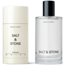 Salt & Stone Signature Geur Duo Set | 48 Uur Aluminium Vrij Deodorant & Hydratatie Body Mist