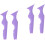 4pcs Women Eyeliner Stencils Beginners Makeup Tools Eyeshadow Eyebrow Makeup Tool 1