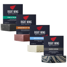 Right Wing Naturals Seifen Geschenkeset für Männer | Handgemachte Kaltpressseife | Bio-Seife für Männer