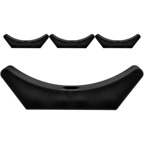 4pcs Small Dumbbell Rack Stand Hollow Design Weight Bar Holder