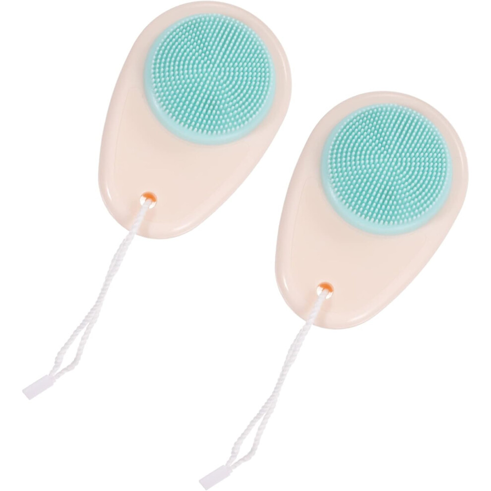 Hkhbjs 4Pcs Manual Face Scrub Brush Facial Cleaning Tool Silicone For Skincare Household Use Cleansing Brush For Face Washing