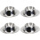 4pcs Multi-Function Egg Cups Egg Cup Holder Stainless Steel Convenient to Take Easy to Clean Silver 1
