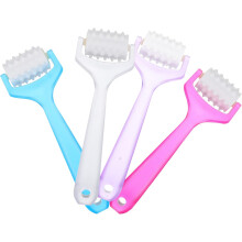 Rouleau de massage facial en 4 pièces, appareil de massage beauté pour atténuer les ridules, outil de massage pour la peau du visage