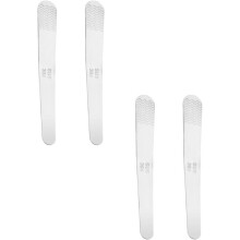 4-teiliges Set Wonton-Fülllöffel aus Edelstahl mit ergonomischem Design