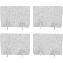 4 st skärmfiltavdelare fristående skrivbordsavdelare för biblioteksstudiebord arbetsstation klassrum avskildhet