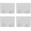 4pcs Screen Felt Partition Freestanding Desk Divider for Library Study Table Workstation Classroom Privacy 1