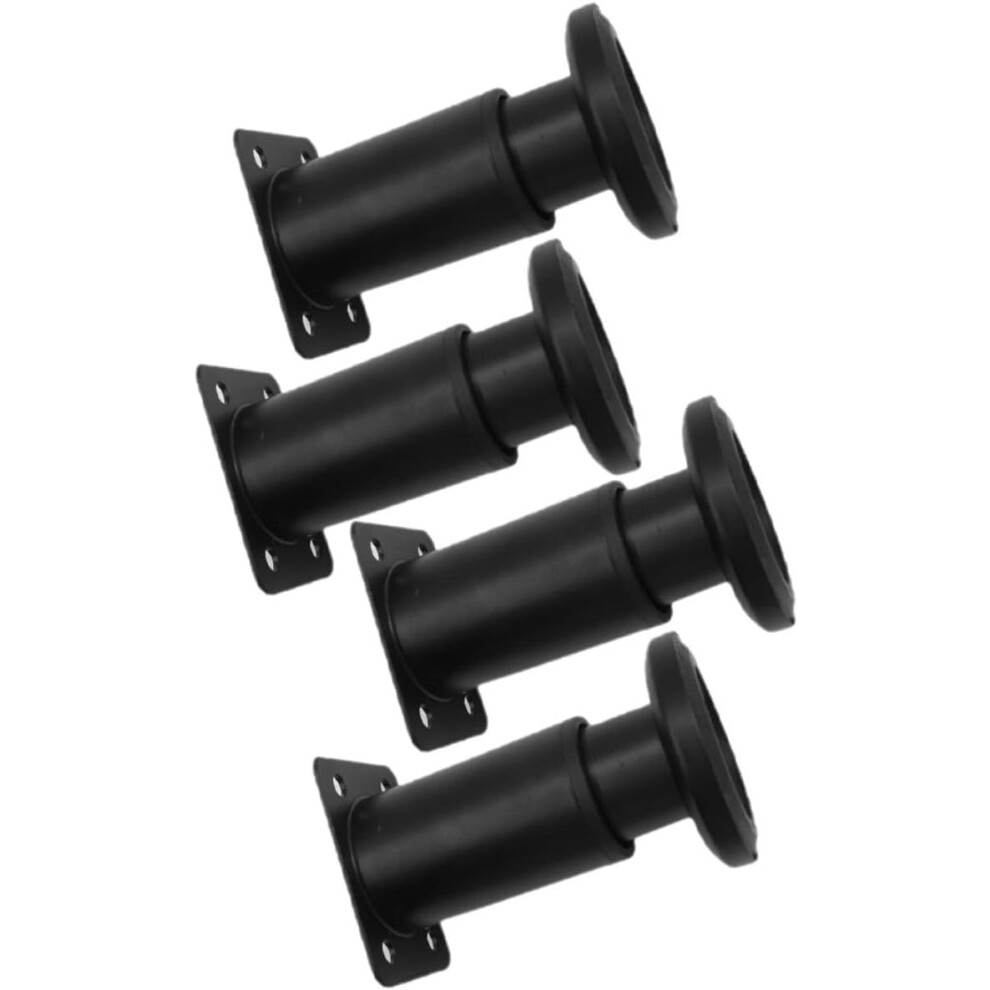 4Pcs Adjustable Furniture Legs For Chair And Dresser, Steel And Rubber Material 8882873578235