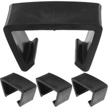 4pcs Outdoor Patio Furniture Clips for Sectional Sofa Connectors, Plastic Material