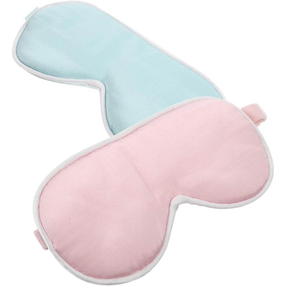 Hkhbjs 4Pcs Boy Girl Eye Mask Silk Shading Blindfold For Sleeping Soft Comfortable Design