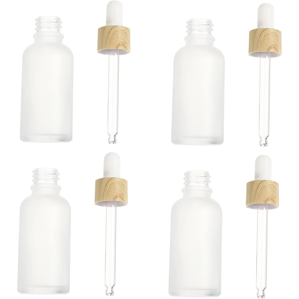 Hkhbjs 4Pcs Essential Oil Bottle Dropper Empty Travel Storage Bottles Subpackaging Function For Perfume And Oil The Go