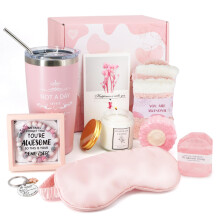 Unique Birthday Gifts for Women, Self Care Gift Box Get Well Soon Gift Basket for Women, Sympathy Gift Relaxation Spa Gifts Set, Christmas Thinking of