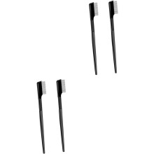 4 stuks wimperkammen/wenkbrauwkammen van staal met dichte tanden, wimperseparator voor het aanbrengen van wenkbrauwmake-up en -verzorging.