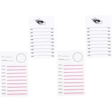 4-teiliges professionelles Wimpernverlängerungs-Halterungs-Set, Wimpernverpflanzungspalette für künstliche Wimpern, Make-up-Werkzeuge