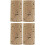 Flute Cork Small 4Pcs Headjoint Plugs Replacement Parts for Classroom and Performance Use 1