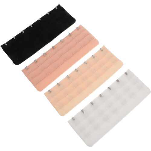 4 extensii de sutien cu design cu cârlige multiple pentru spațiu suplimentar