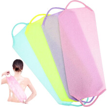 4er-Pack Peeling-Duschtücher, Rückenpeeling-Tücher für Dusche und Körper, weiche Waschlappen