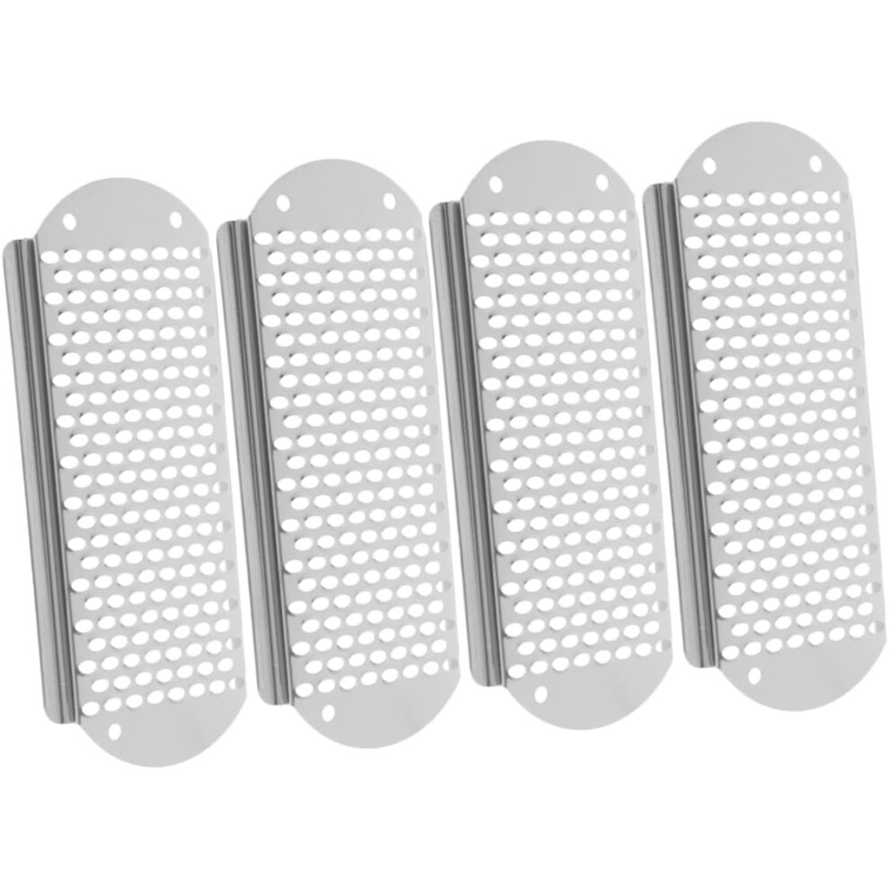 Hkhbjs Silver 4Pcs Heel Scraping Soles File Foot Rasp Callus Remover Pedicure Foot Care Tool