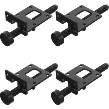 4pcs Adjustable Leg Leveler for Cabinets with Anti-Slip Base for Wardrobes Shelves Desks and Worktops