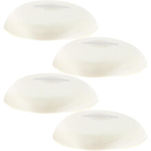 4pcs Adult Hat Accessories DIY Felt Fascinator Hat Base Making Craft for Practical Women Creative Use White