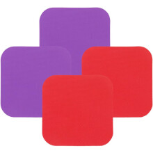 4pcs Nonslip Jar Opener Gripper Pad Rubber Mats Square Coaster Creative Design Portable Easy to Store Kitchen Use