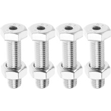 Stahlseil-Hohlschrauben M12x52mm mit Außensechskantmuttern