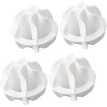 Reusable Anti-entanglement Washing Machine Laundry Balls for Washer and Dryer, 4pcs Set