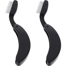 4er-Pack tragbare, wiederverwendbare Wimpernkämme aus Metall, Wimpernkamm, Augenbrauentrenner für Mädchen, Wimpern-Make-up-Trennwerkzeug