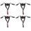 4pcs Adjustable Helmet Chin Strap Y-Type Hard Hat Safety Strap for Construction Worker Reusable 1