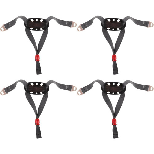 4pcs Adjustable Helmet Chin Strap Y-Type Hard Hat Safety Strap for Construction Worker Reusable
