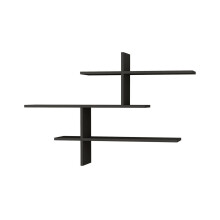 (Finish[Furniture ], Width[Size CM]) LEO Hanging Wall Shelf, 123 cm Wide
